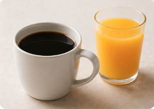 Café + Jugo